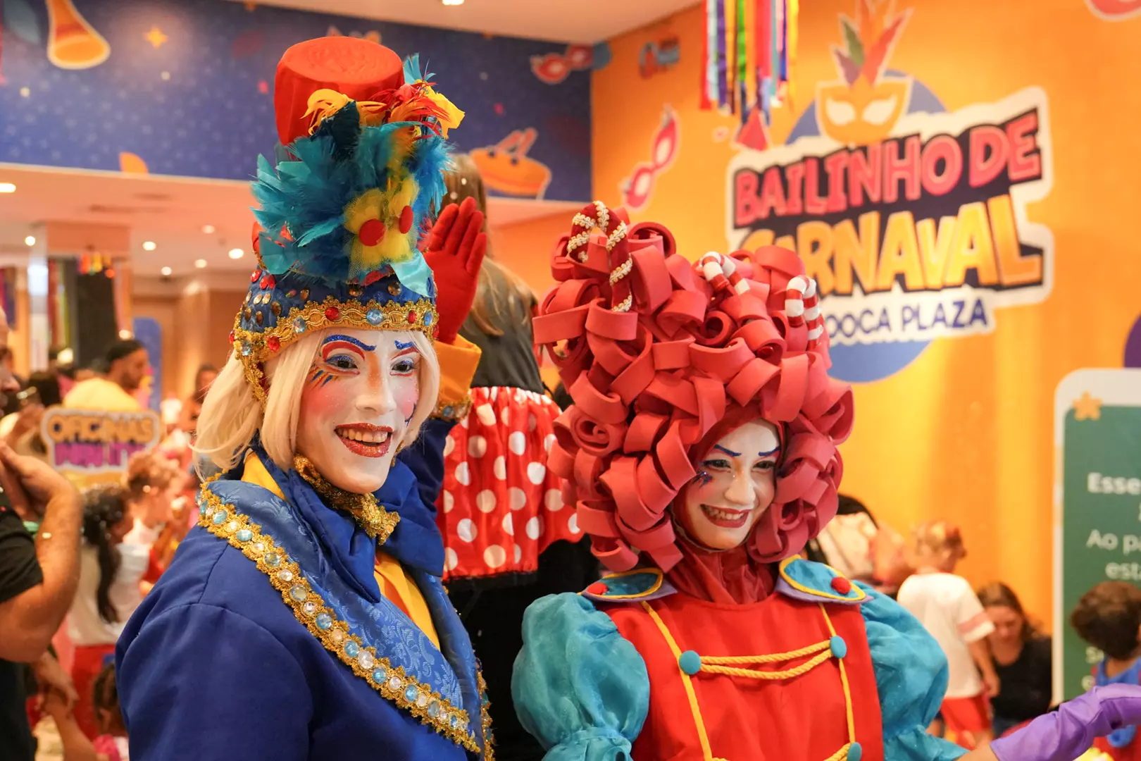Abre alas para o Bailinho de Carnaval do Mooca Plaza Shopping: banda ao vivo, pintura facial, oficinas gratuitas e desfile de fantasias
